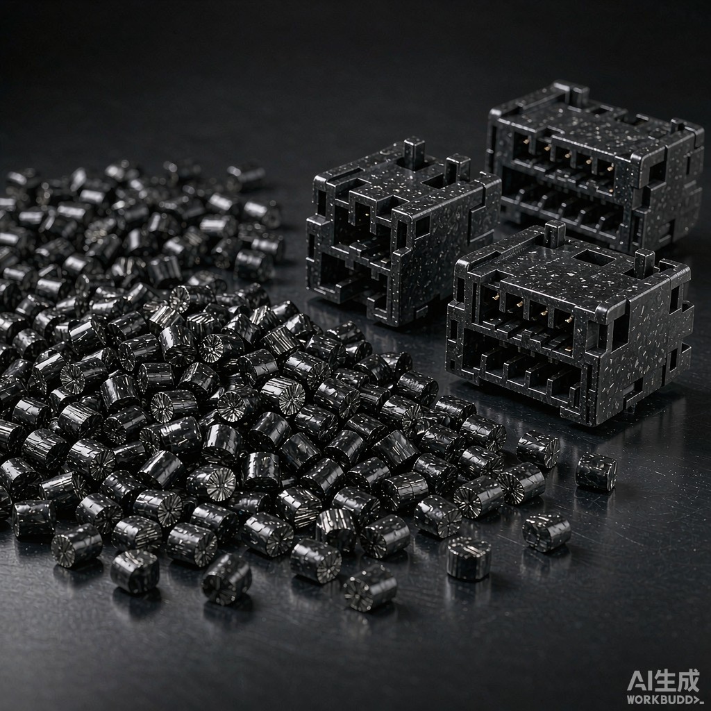 Carbon Fiber Reinforced PPS Modified Plastic Pellets: High-Temperature SMT Connector Applications
