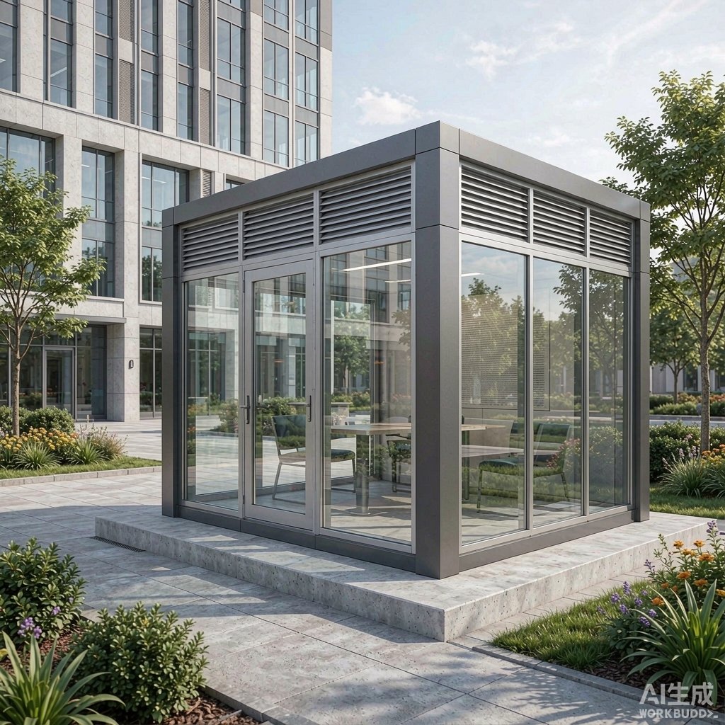 Prefabricated Smoking Room Installation: Site, Power, Anchoring