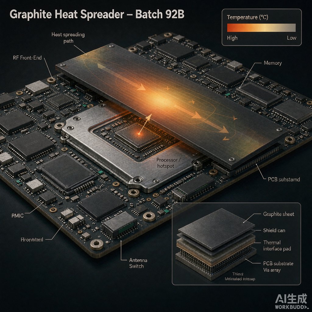 Graphite Heat Spreaders for PCB Thermal Management in Compact Devices