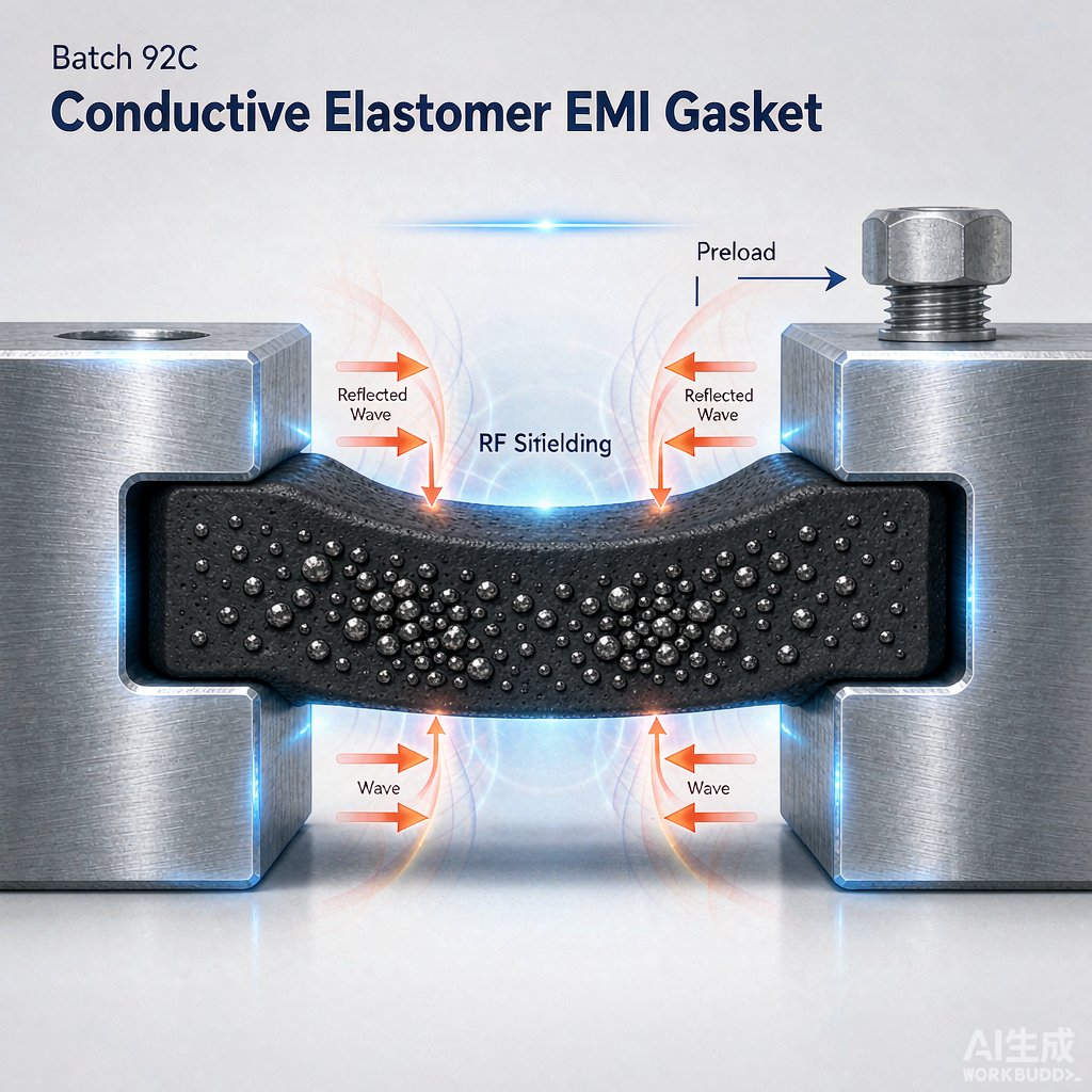 Conductive Elastomer EMI Gaskets: Filler Selection and Design