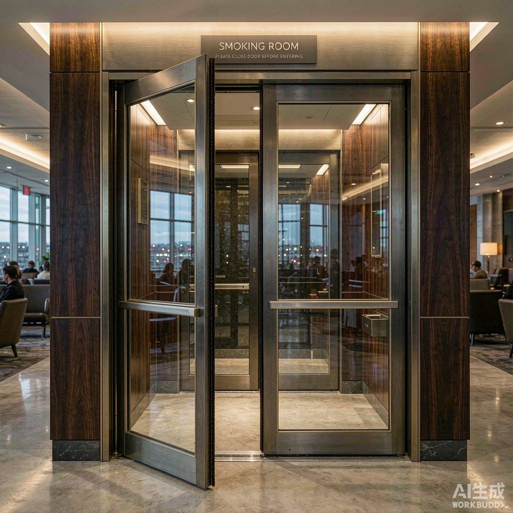 Smoking Room Airlock Design: Double-Door Vestibules That Stop Smoke