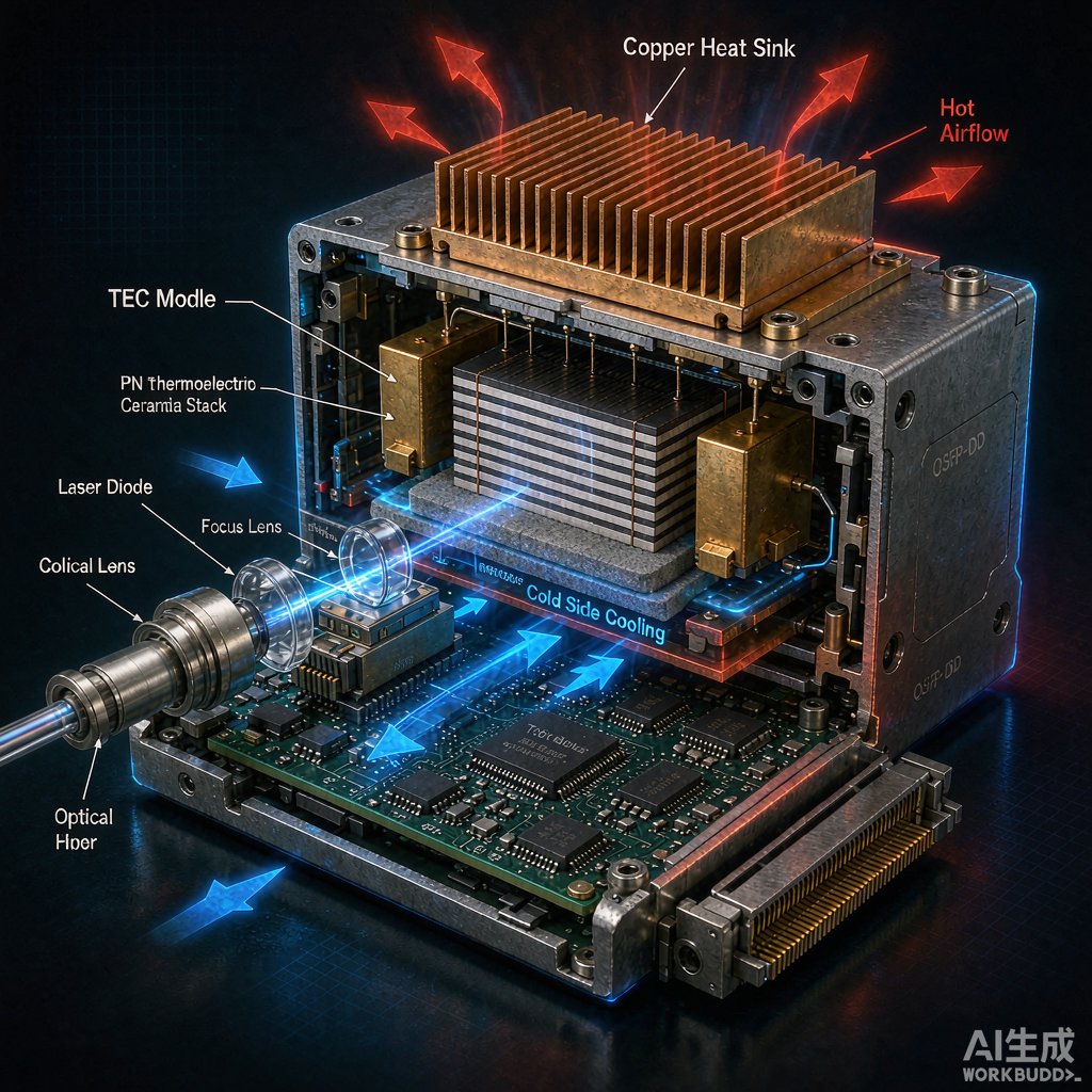Thermoelectric Cooler Integration for Optical Transceiver Thermal Management