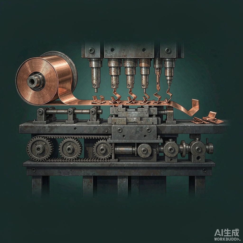 Copper Strip Bend Radius and Grain Direction for SMT Terminal Forming