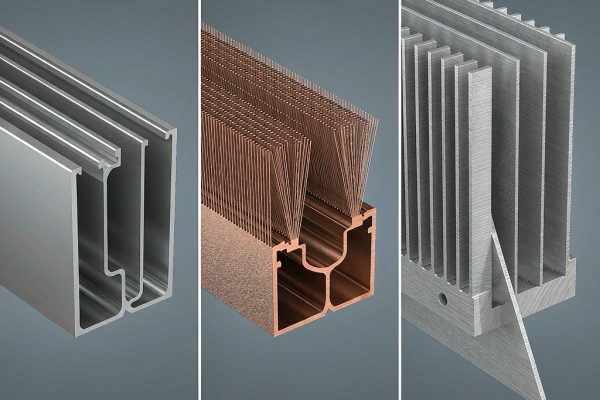 Skived vs Extruded vs Bonded Fin Heat Sinks: Manufacturing Compared