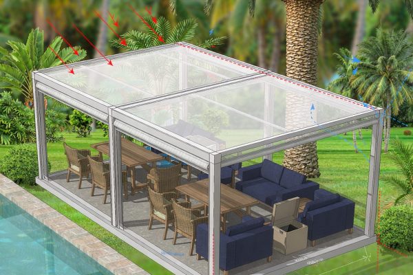 Outdoor Lounge Pavilion Engineering: Wind Loads, Snow Loads, and Tropical Climate Design
