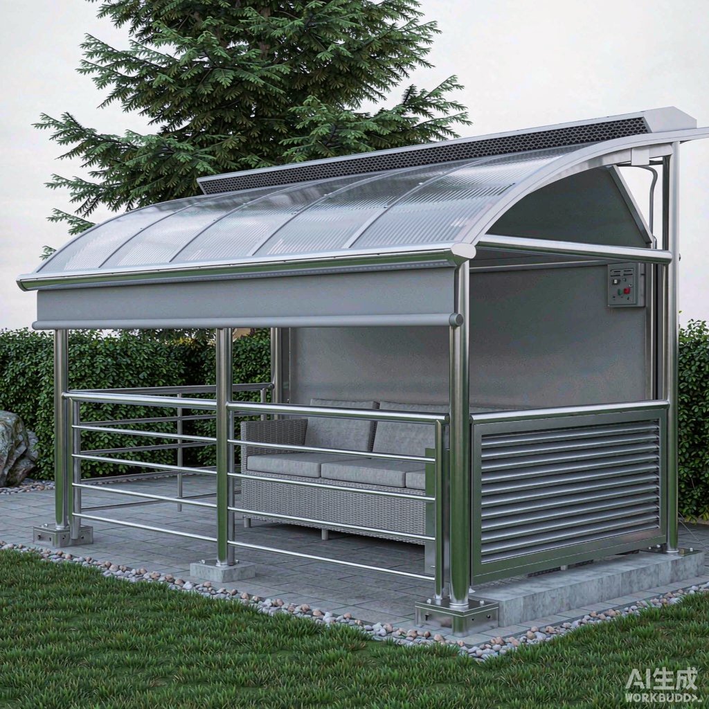 Outdoor Smoking Lounge Design: Weatherproof Roofing, Drainage, and Ventilation