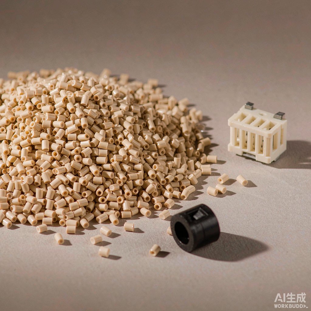 PA66 GF30 Plastic Pellets for SMT Bobbins, Coil Formers, and Connector Insulators