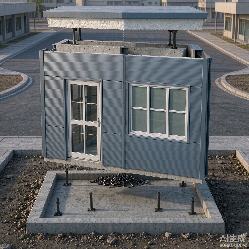 Modular Guard Booth Construction: Panel Design, Doors, Windows, and Foundation Anchoring