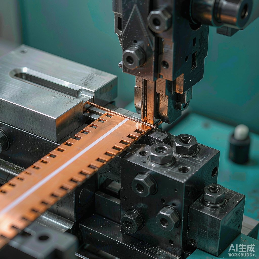 Copper Strip Edge Quality for SMT Stamped Contacts: Burr Control