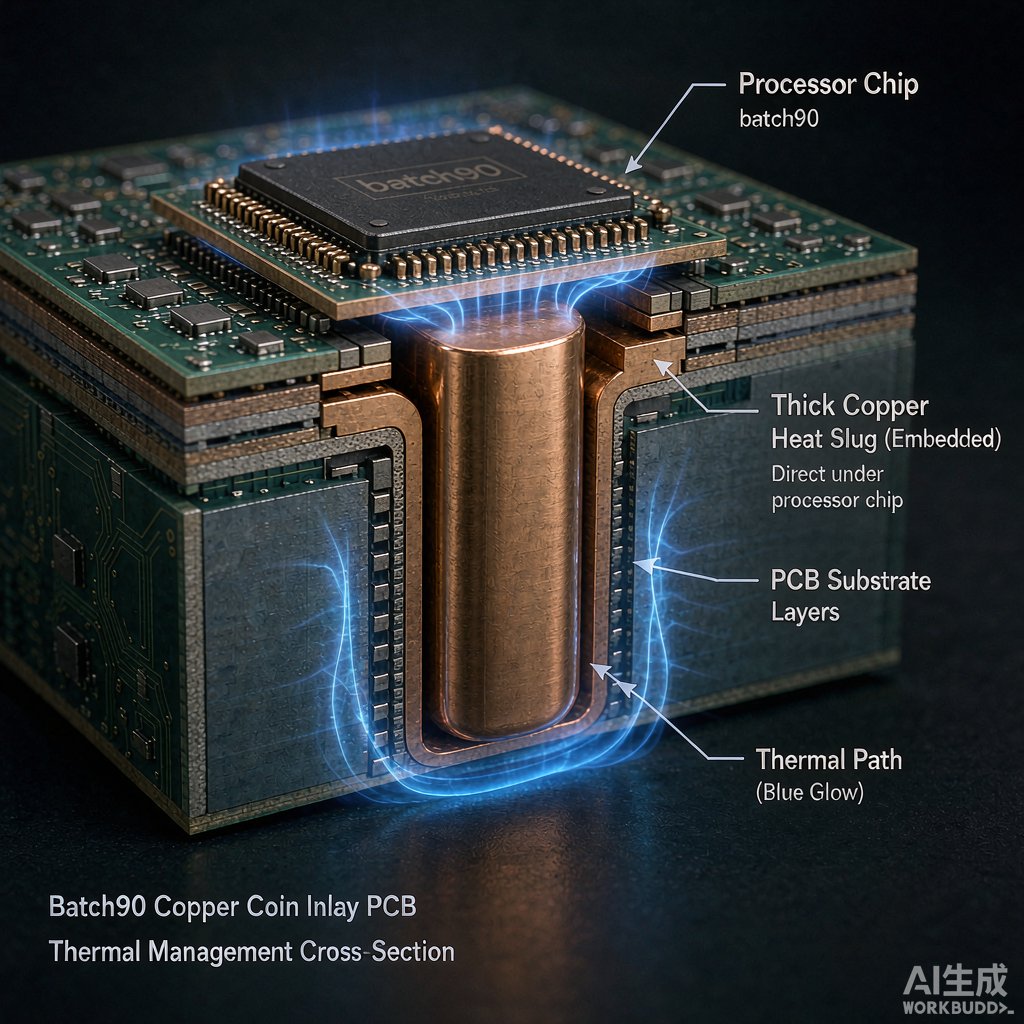 Copper Coin Inlay PCB for Hot-Spot Thermal Management: Design Guide