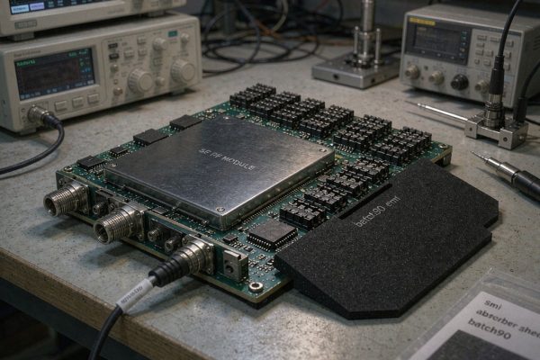 EMI Absorber Sheets for Near-Field Noise Suppression in 5G and IoT